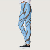 Zebra Wild Animal Pattern Leggings (Links)