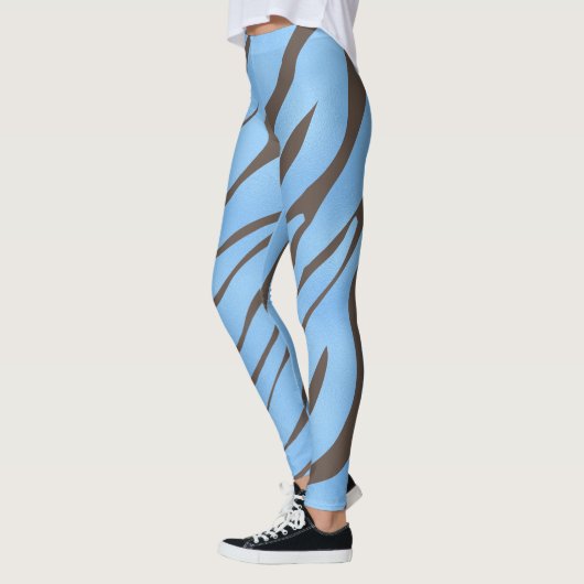 Zebra Wild Animal Pattern Leggings (Links)