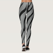 Zebra Wild Animal Pattern Leggings (Achterkant)