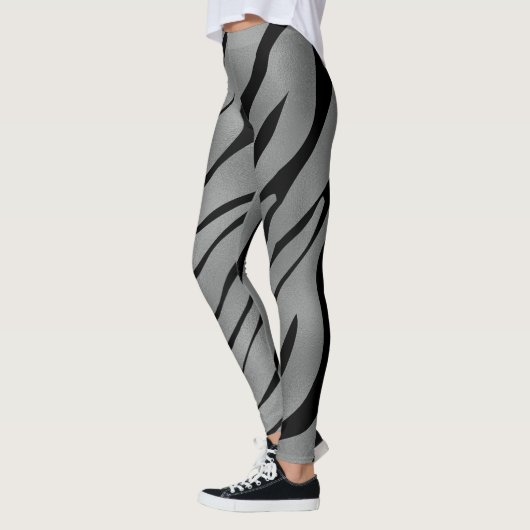 Zebra Wild Animal Pattern Leggings (Links)