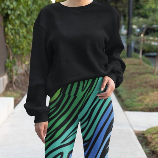 Zebra Wild Animal Pattern Leggings