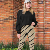 Zebra Wild Animal Pattern Leggings
