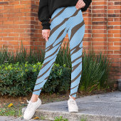 Zebra Wild Animal Pattern Leggings