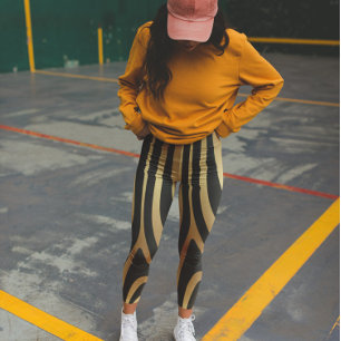 Zebra Wild Animal Pattern Leggings