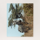 zebra wild legpuzzel (Verticaal)