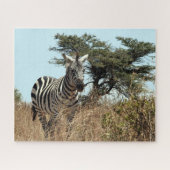 zebra wild legpuzzel (Horizontaal)