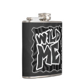 Zebra Wild me Black en Grey Heupfles (Rechts)