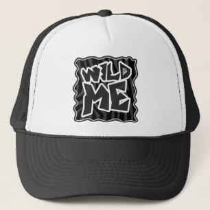 Zebra Wild me Black en Grey Trucker Pet