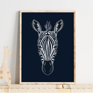 Zebra Wildlife Print Dierlijke Zebra