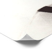 Zebra Woman - Bekroonde Pop Art Poster (Hoek)