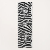 Zebra Yoga mat (Voorkant)
