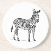 Zebra Zandsteen Onderzetter (Voorkant)