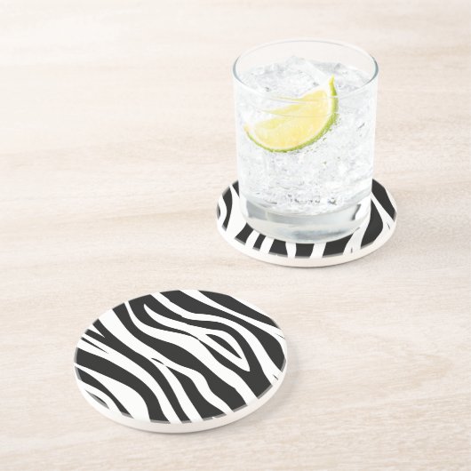 zebra zandsteen onderzetter (Zijkant)