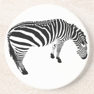 zebra zandsteen onderzetter