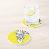 Zebra Zandsteen Onderzetter (Zijkant)