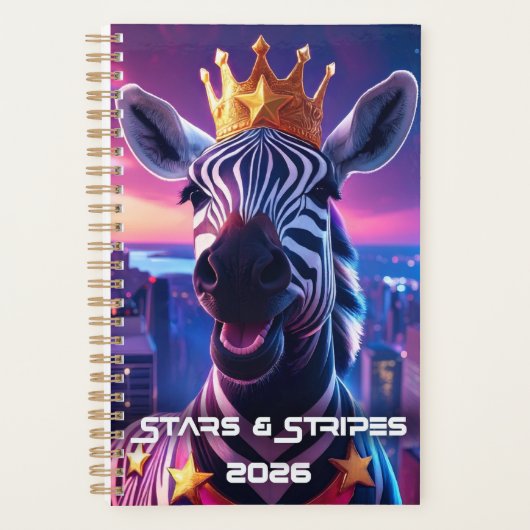 ZEBRA ZANZIBAR - Agenda - Planner (Voorkant)