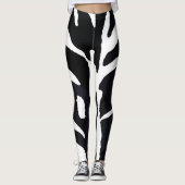 Zebra | Zazzle_Growshop. Leggings (Voorkant)