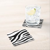 Zebra, Zebra Print, Zebra Pattern, Safari, Afrika, Kartonnen Onderzetters (Insitu)