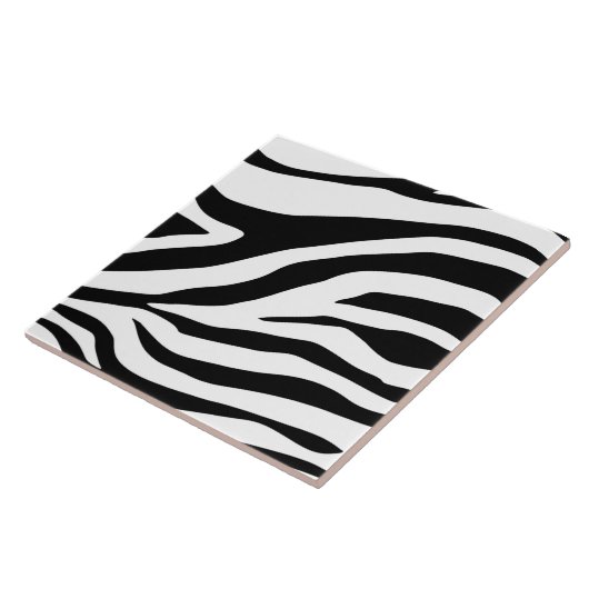 Zebra, Zebra Print, Zebra Pattern, Safari, Afrika, Tegeltje (Zijkant)