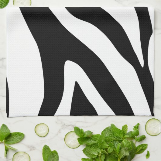 Zebra, Zebra Print, Zebra Pattern, Safari, Afrika, Theedoek (Gevouwen)