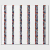 Zebra Zebras African Stripes Cadeaupapier (Vlak)