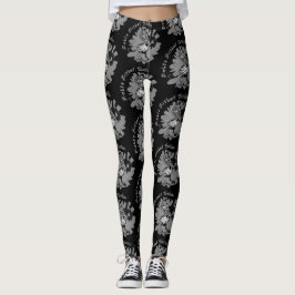 Zebra Zither Solo Leggings