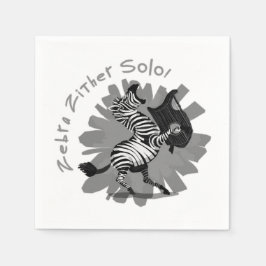 Zebra Zither Solo Servet