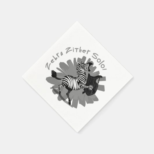 Zebra Zither Solo Servet (Hoek)