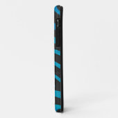 Zebra, zwart en grijs afdrukken Case-Mate iPhone case (Achterkant/links)