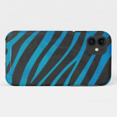 Zebra, zwart en grijs afdrukken Case-Mate iPhone case (Achterkant (horizontaal))