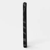 Zebra, zwart en grijs afdrukken Case-Mate iPhone case (Achterkant/links)