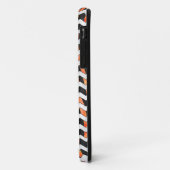 Zebra, zwart en Oranje afdrukken Case-Mate iPhone Case (Achterkant/links)
