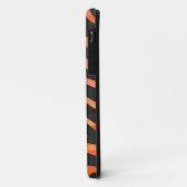 Zebra, zwart en Oranje afdrukken Case-Mate iPhone Case (Achterkant/links)