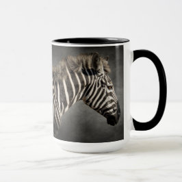 Zebra zwart en wit afdrukken - Chic Modern Mok