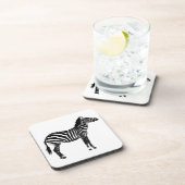Zebra - Zwart-wit Onderzetter (Rechterzijde)