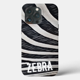 Zebra zwart-wit ontwerp voor Dierenvriend Case-Mate iPhone Case