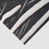 Zebra zwart-wit ontwerp voor Dierenvriend Tissuepapier (Detail)