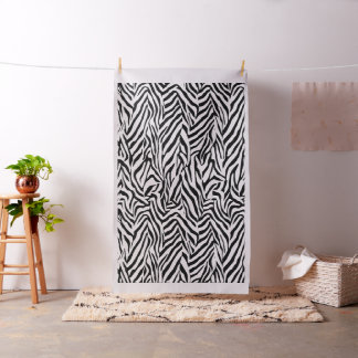 Zebra Zwart-wit Stof