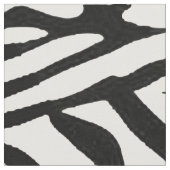 Zebra Zwart-wit Stof (Close Up)