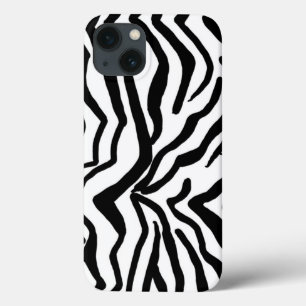 Zebra Zwart-wit Verberg bont Case-Mate iPhone Case