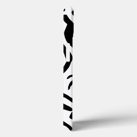 Zebra Zwart-wit Verberg bont Case-Mate iPhone Case (Achterkant / Rechts)