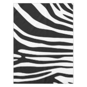 Zebra zwart-witafdrukken tafelkleed (Voorkant)