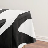 Zebra zwart-witafdrukken tafelkleed (Voorbeeld)