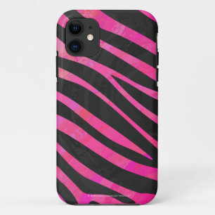 Zebra zwart-witroze afdrukken iPhone 11 hoesje