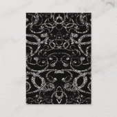 Zebra Zwemmen - Visitekaartje (Achterkant)