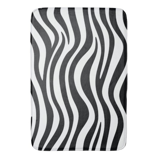 Zebraafdruk Badmat (Voorkant Verticaal)