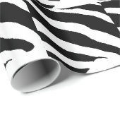 Zebraafdruk Cadeaupapier (Rol Hoek)