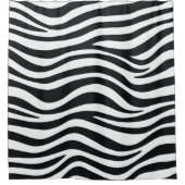 Zebraafdruk Douchegordijn (Voorkant)