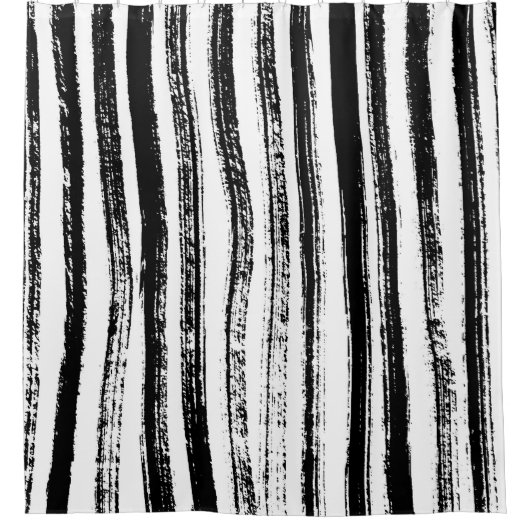 Zebraafdruk Douchegordijn (Voorkant)