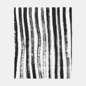 Zebraafdruk Fleece Deken (Voorkant)